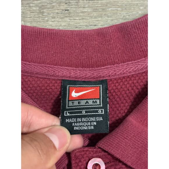 Vintage Nike Team Florida State University Seminoles FSU Polo Shirt - Mens Large - Picture 5 of 9